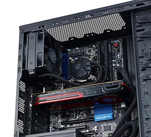 Cooler Master N300 ATX Mid Tower Black Acrylic Side Panel image