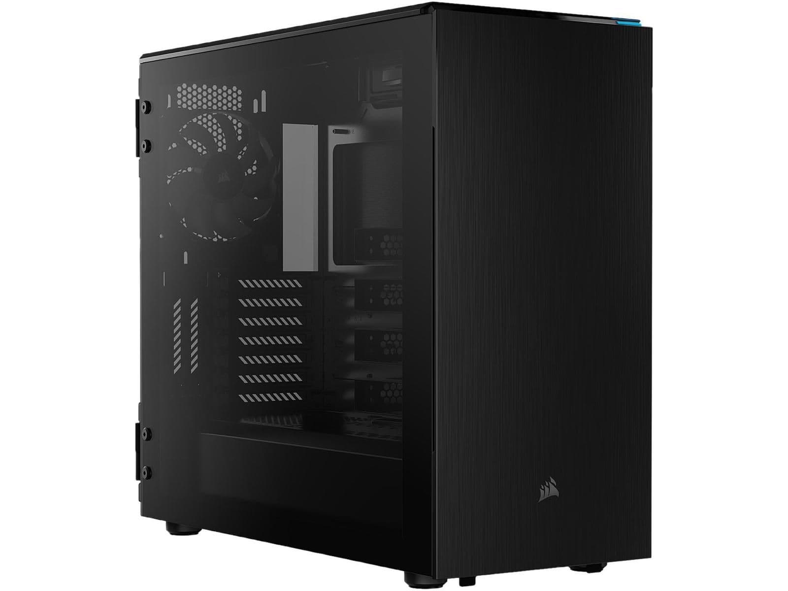 Corsair Carbide Series 678C ATX Mid Tower Black Tempered Glass Side Panel image