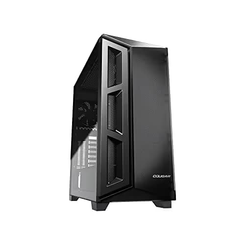 Cougar DarkBlader X5 ATX Mid Tower Black Tempered Glass Side Panel image