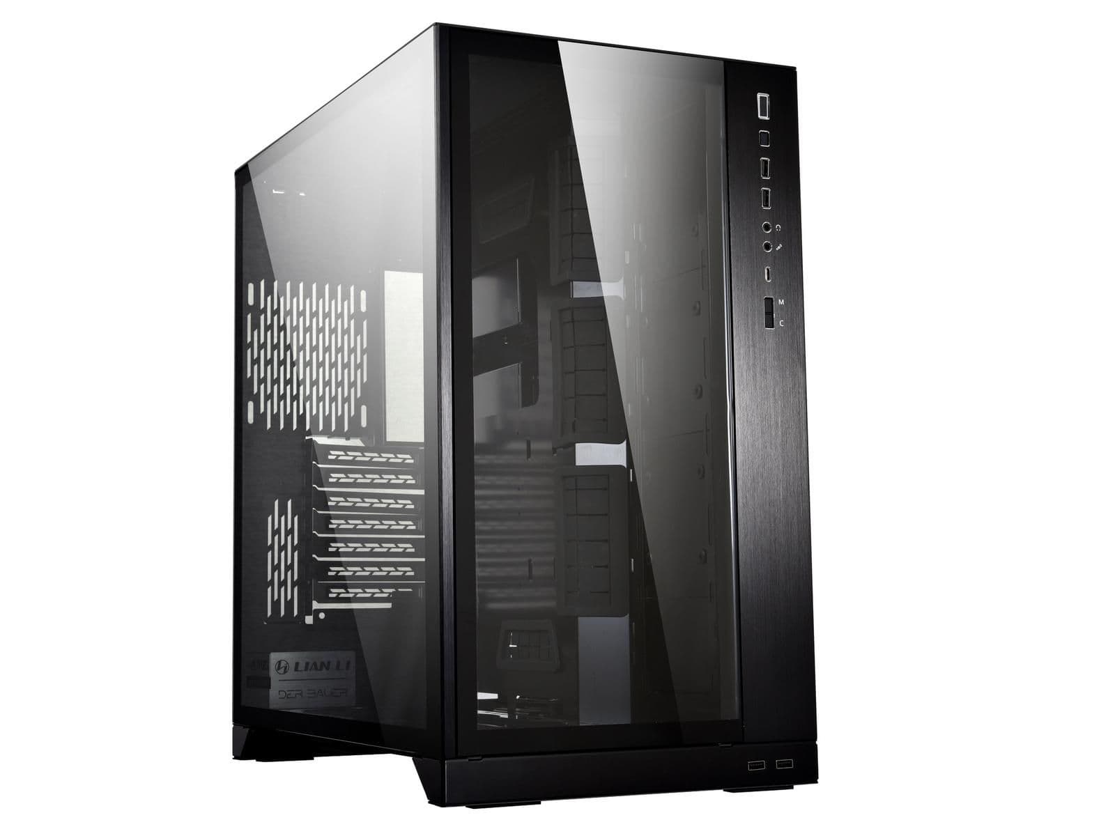 Lian Li O11D XL-X ATX Full Tower Black with Tempered Glass Side Panel and USB 3.2 Gen 2 Type-C, USB 3.2 Gen 1 Type-A Front Panel image