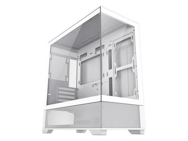GameMax Vista M Micro ATX Mini Tower White Tempered Glass Side Panel main image