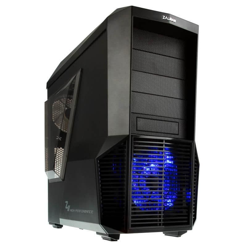 Zalman Z11 ATX Mid Tower Black with Acrylic Side Panel and USB 2.0 Type-A Front Panel image
