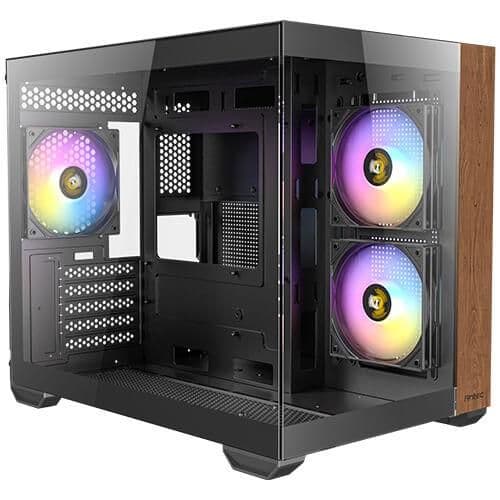 Antec CX600M Micro ATX Mini Tower Wood ARGB image