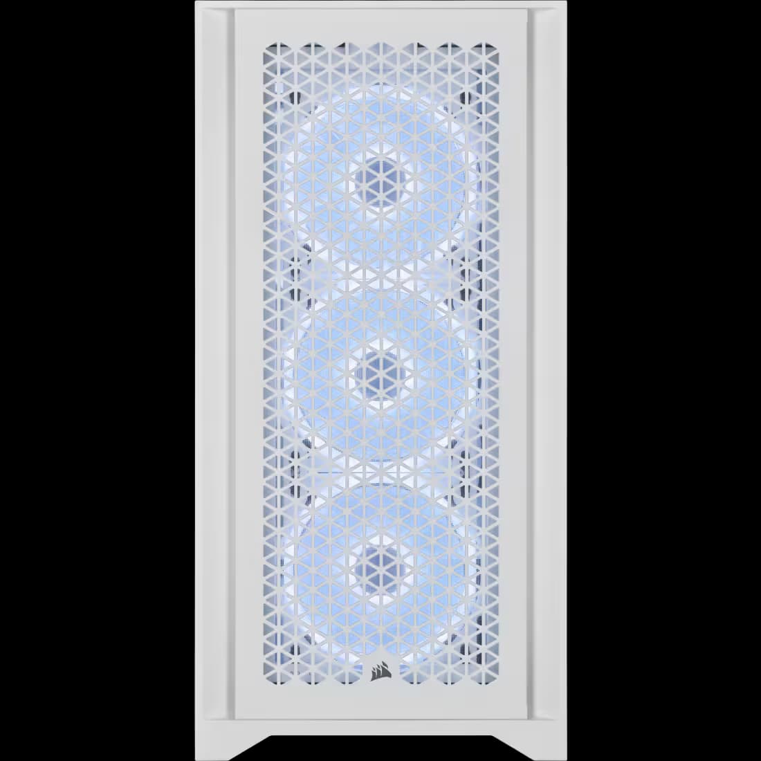 Corsair iCUE 4000D RGB AIRFLOW QL Edition Mid-Tower ATX Case — True White image