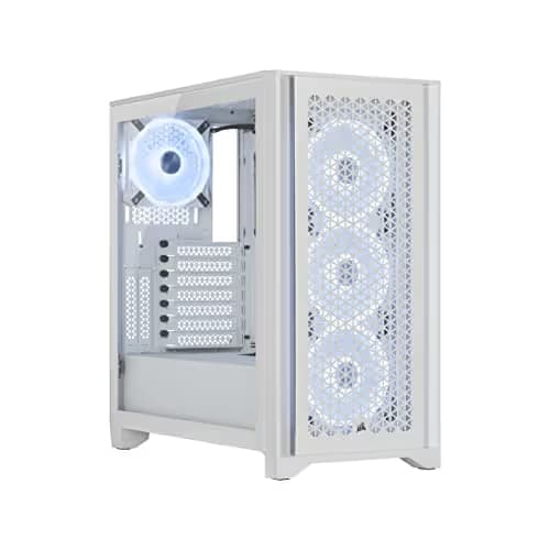 Corsair iCUE 4000D RGB AIRFLOW QL Edition Mid-Tower ATX Case — True White image