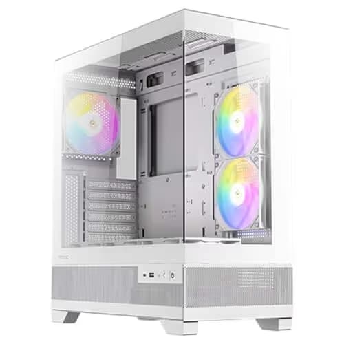 Antec CX700 RGB ELITE ATX Mid Tower White with Tempered Glass Side Panel, USB 3.2 Gen 2 Type-C, and USB 3.2 Gen 1 Type-A main image