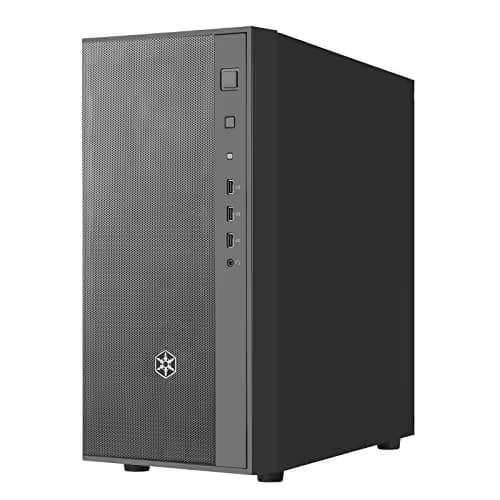 Silverstone FARA R1 PRO ATX Mid Tower Black Tempered Glass Side Panel image