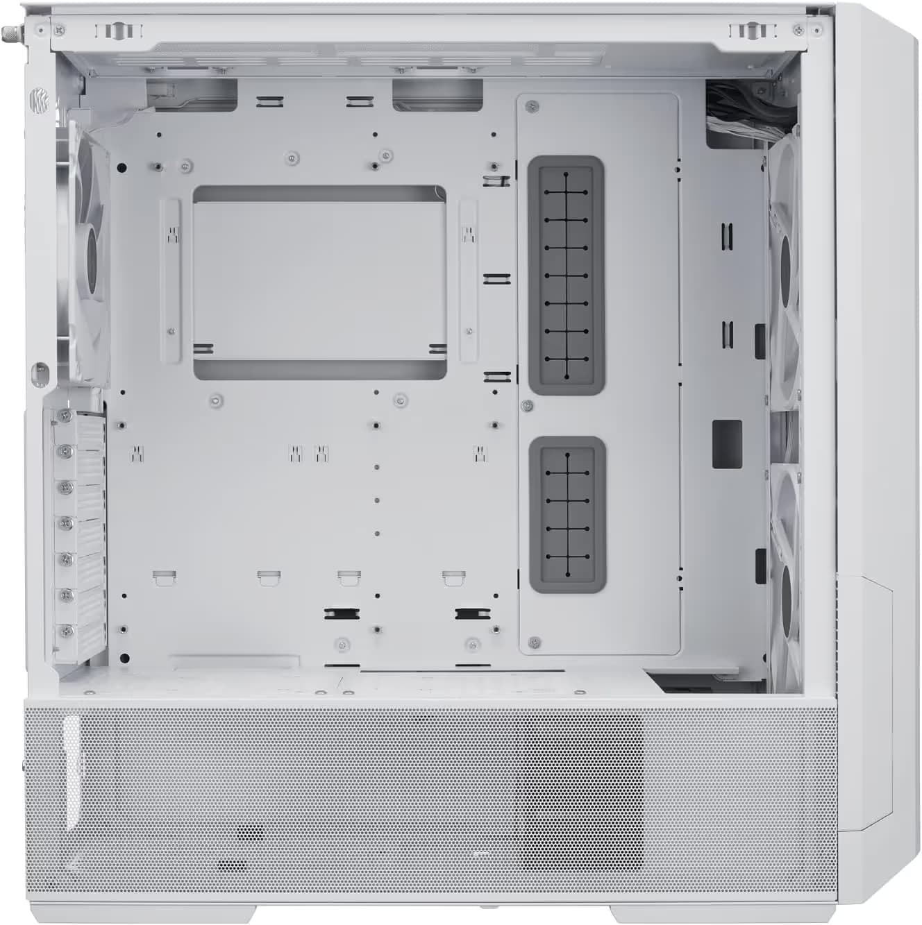 Lian Li LANCOOL 216 EATX Mid Tower White Tempered Glass RGB w/Controller image