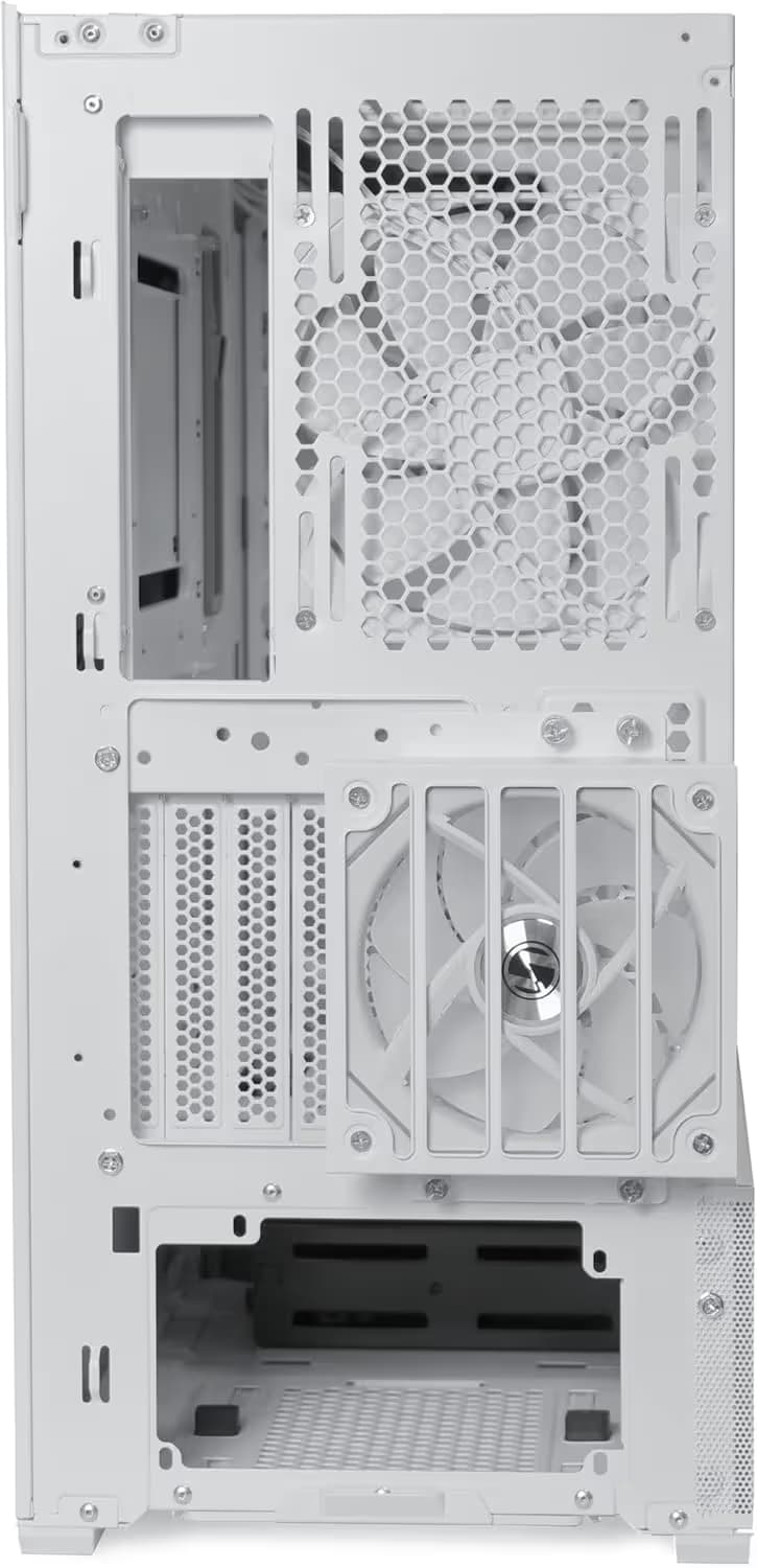 Lian Li LANCOOL 216 EATX Mid Tower White Tempered Glass RGB w/Controller image