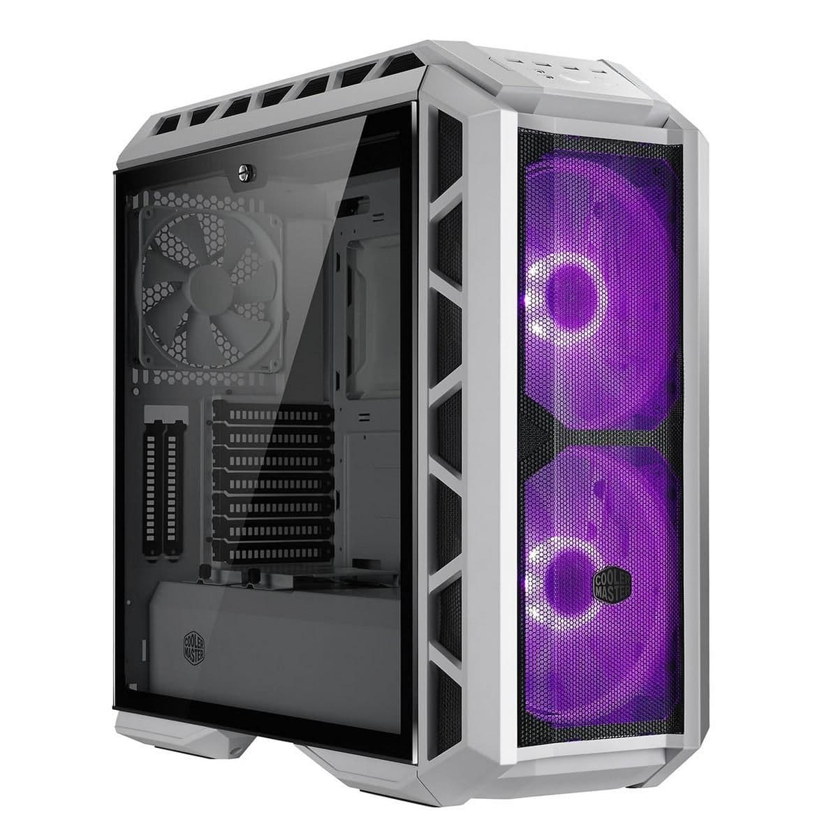 Cooler Master MasterCase H500P Mesh ATX Mid Tower White Acrylic Side Panel main image
