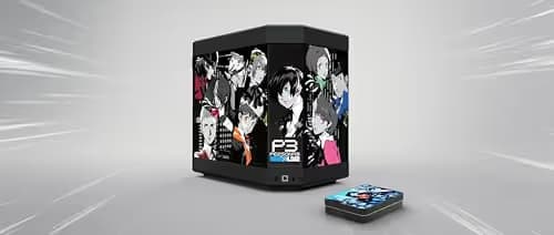 HYTE Y60 Persona 3 Reload Edition ATX Mid Tower Black / Blue Tempered Glass Side Panel image
