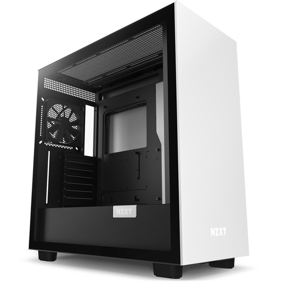 NZXT H7 ATX Mid Tower White / Black Tempered Glass image