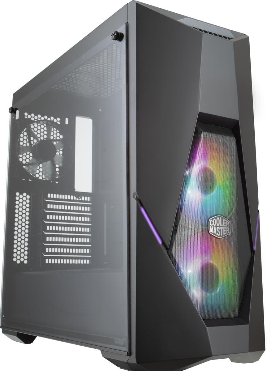 Cooler Master MasterBox K500 ARGB ATX Mid Tower Black Tempered Glass main image