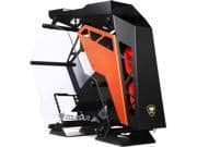 Cougar Conquer ATX Mid Tower Black / Orange Tempered Glass Side Panel main image