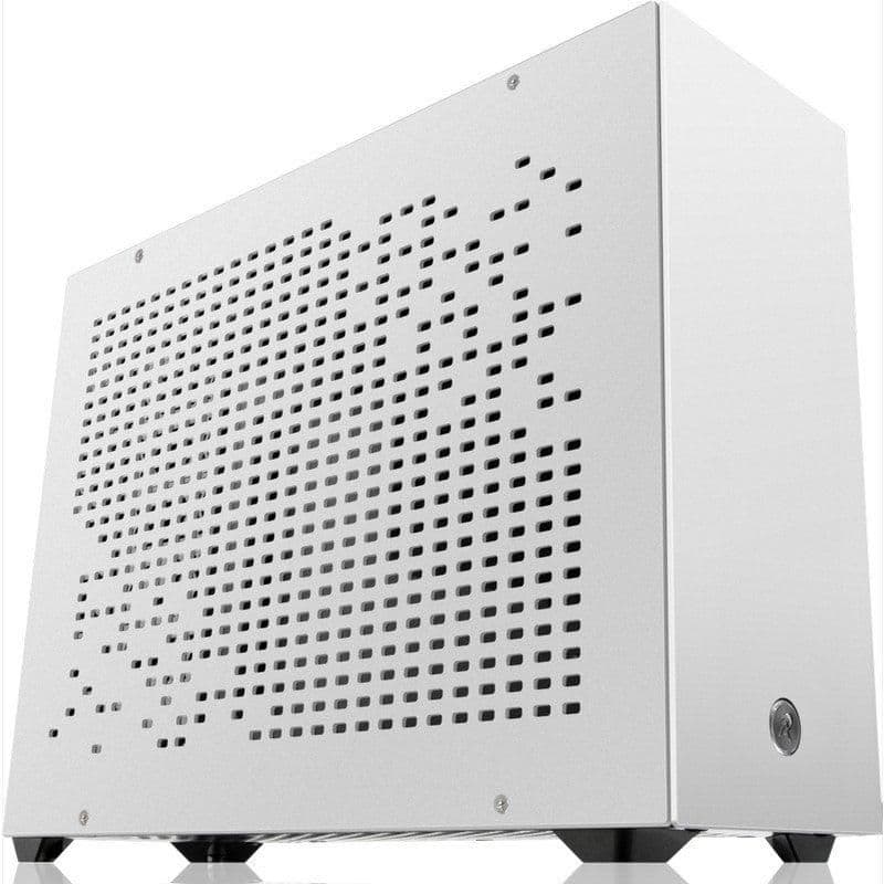 RAIJINTEK OPHION 7L Mini-ITX Desktop White Mesh Side Panel with USB 3.2 Gen 1 Type-C and USB 3.2 Gen 1 Type-A image