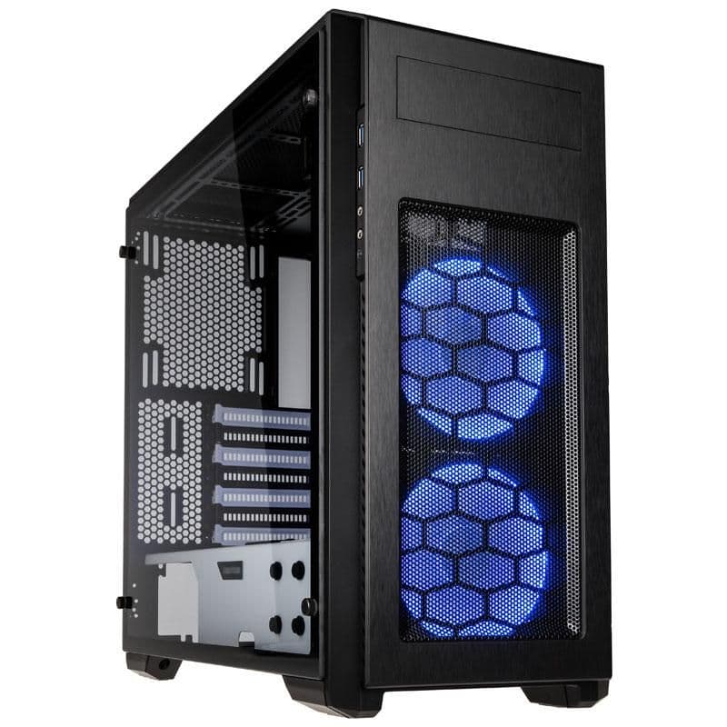 Phanteks Enthoo Pro M TG ATX Mid Tower Black / White Tinted Tempered Glass main image