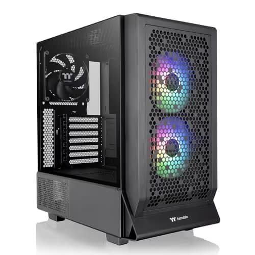 Thermaltake Ceres 330 ARGB ATX Mid Tower Black with Tempered Glass Side Panel image