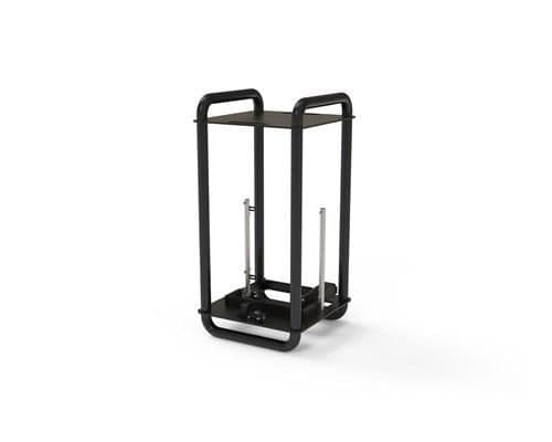 Streacom DA6 Mini-ITX Test Bench Black / Silver Front Panel: USB 3.2 Gen 1 Type-C image