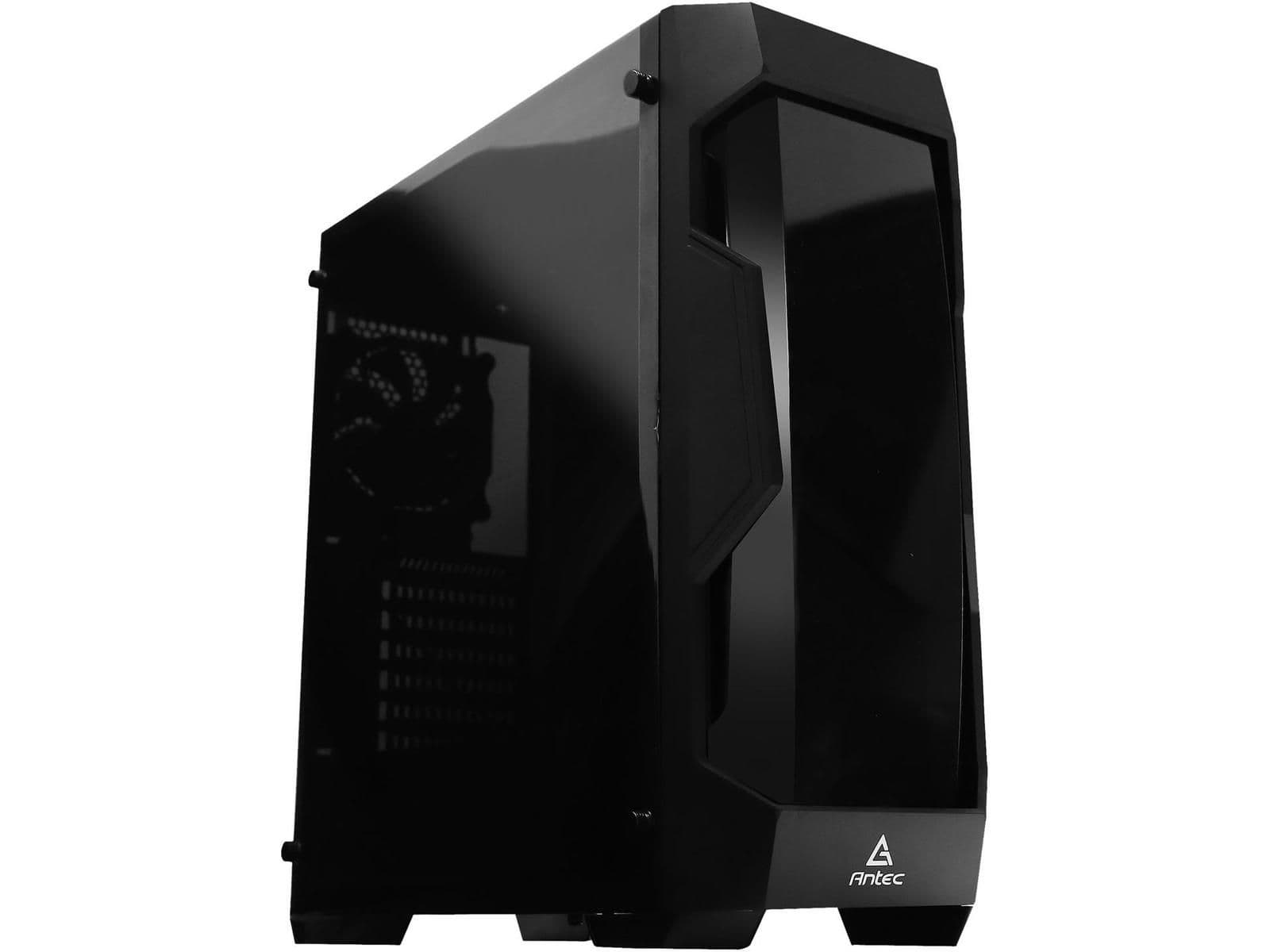 Antec Dark Fleet DF500 ATX Mid Tower Black with Tempered Glass Side Panel and USB 3.2 Gen 1 Type-A Front Panel image