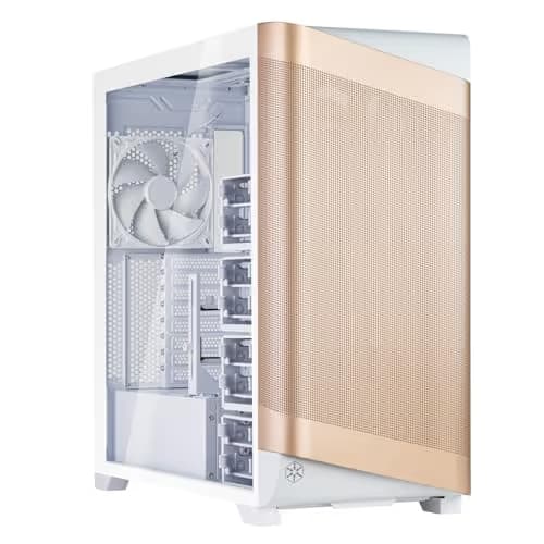Silverstone SETA A2 ATX Mid Tower White Tempered Glass main image