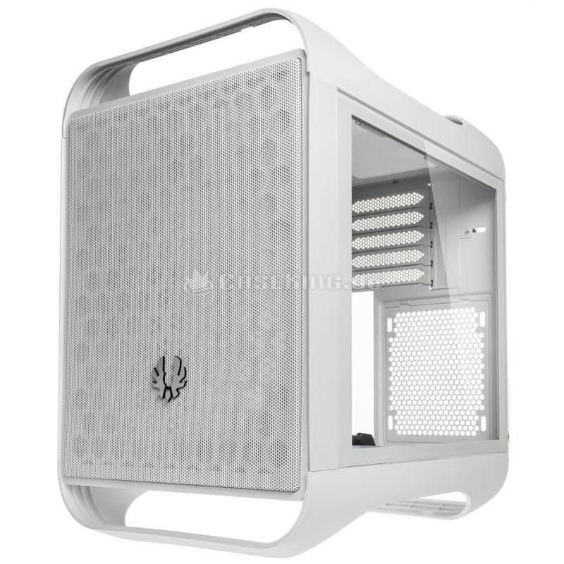 BitFenix Prodigy M 2022 Micro ATX Mini Tower White / Black with Tempered Glass Side Panel and USB 3.2 Gen 2 Type-C, USB 3.2 Gen 1 Type-A main image