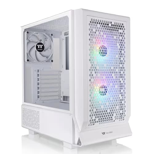 Thermaltake Ceres 330 ARGB ATX Mid Tower White Tempered Glass image