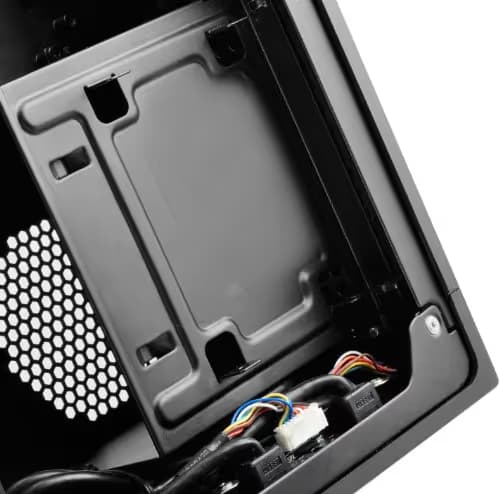 Silverstone ML07B HTPC Black with USB 3.2 Gen 1 Type-A image