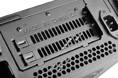 Silverstone ML07B HTPC Black with USB 3.2 Gen 1 Type-A image