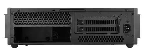 Silverstone ML07B HTPC Black with USB 3.2 Gen 1 Type-A image