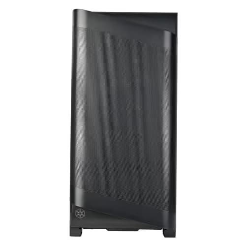Silverstone SETA A2 ATX Mid Tower Black with Tempered Glass Side Panel and USB 3.2 Gen 2 Type-C, USB 3.2 Gen 1 Type-A image