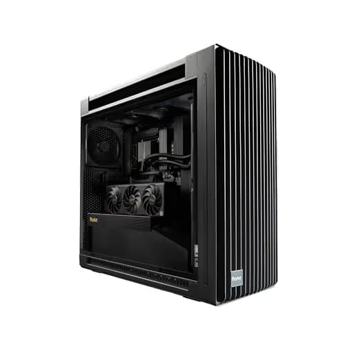 Asus ProArt PA602 ATX Mid Tower Black Tempered Glass Side Panel image