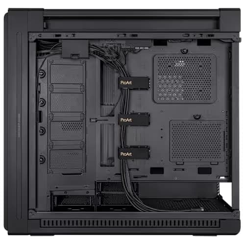 Asus ProArt PA602 ATX Mid Tower Black Tempered Glass Side Panel image