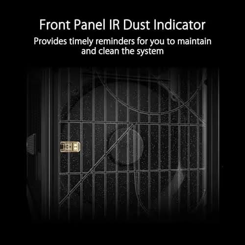 Asus ProArt PA602 ATX Mid Tower Black Tempered Glass Side Panel image