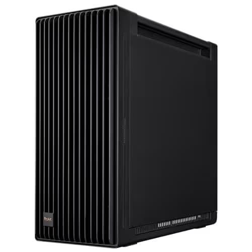 Asus ProArt PA602 ATX Mid Tower Black Tempered Glass Side Panel image