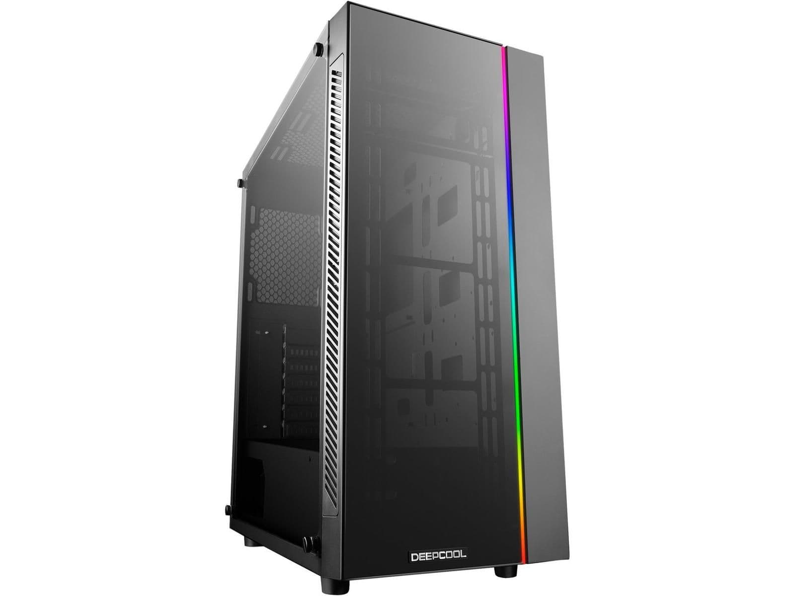 Deepcool MATREXX 55 ADD-RGB ATX Mid Tower Black with Tempered Glass Side Panel and USB 3.2 Gen 1 Type-A / USB 2.0 Type-A image