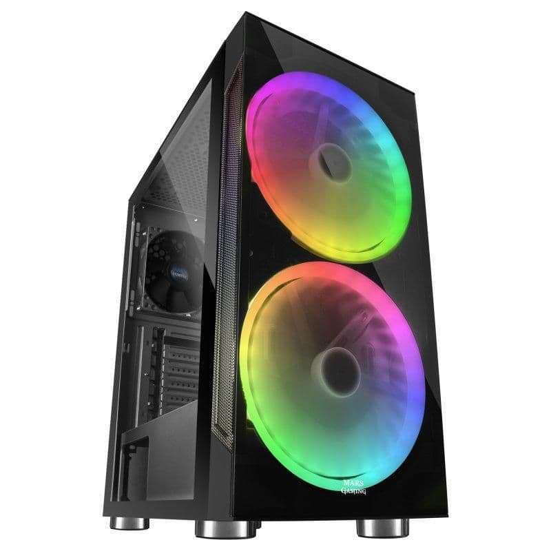 Mars Gaming MC9 ATX Mid Tower Black Tempered Glass image