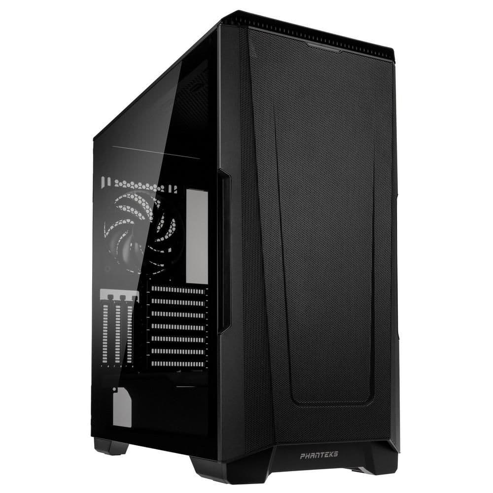 Phanteks Eclipse P500A ATX Mid Tower Black Tempered Glass Side Panel, USB 3.2 Gen 2 Type-C & USB 3.2 Gen 1 Type-A Front Panel image