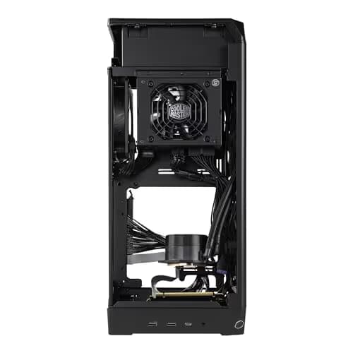 Cooler Master NCORE 100 MAX Mini-ITX Tower Gold with Mesh Side Panel and 850 W Power Supply image