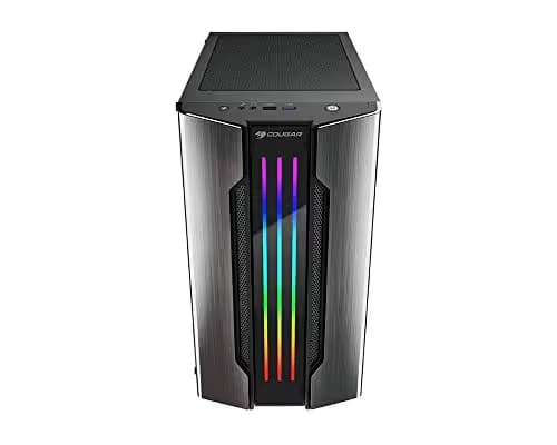 Cougar Gemini M MicroATX Mini Tower Black Tempered Glass Side Panel image