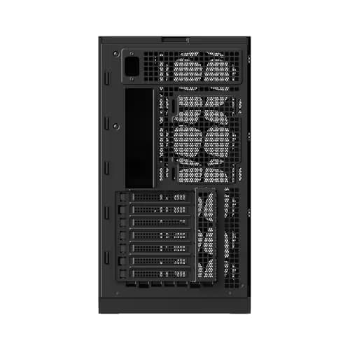 Geometric Future Model 5 Vent ATX Mid Tower Black Tempered Glass Side Panel, USB 3.2 Gen 2x2 Type-C, USB 3.2 Gen 1 Type-A image