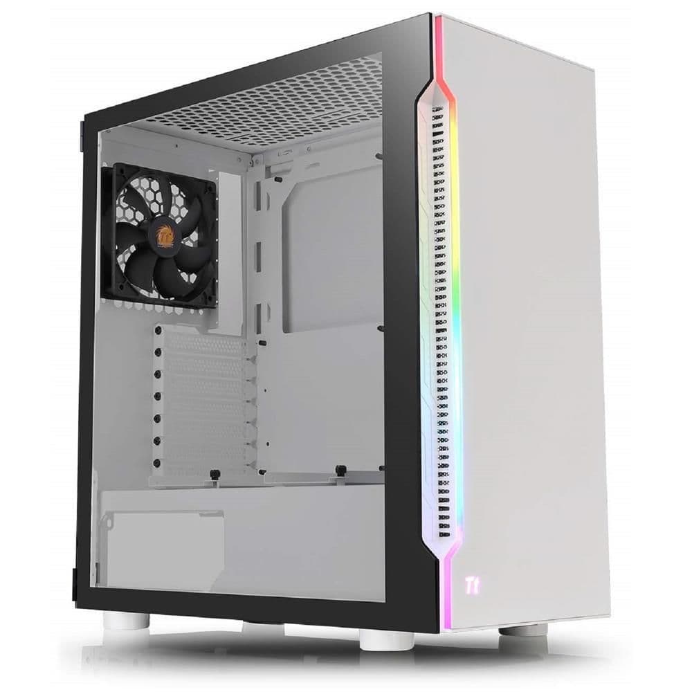 Thermaltake H200 ATX Mid Tower Snow Tempered Glass RGB main image