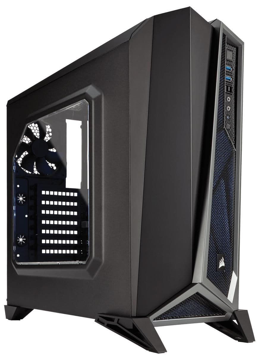 Corsair Carbide Series SPEC-ALPHA ATX Mid Tower Black / Silver Acrylic Side Panel USB 3.2 Gen 1 Type-A main image
