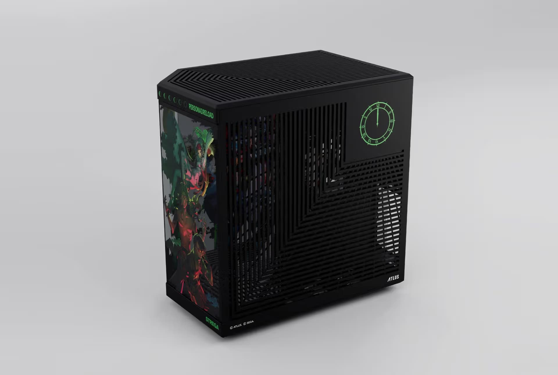 HYTE  Y70 Persona 3 Reload Edition ATX Mid Tower Black / Multicolor with Tempered Glass Side Panel, USB 3.2 Gen 2 Type-C, USB 3.2 Gen 1 Type-A image