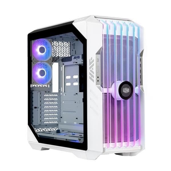 Cooler Master HAF 700 EVO ATX Full Tower White with Tempered Glass Side Panel and USB 3.2 Gen 2 Type-C, USB 3.2 Gen 1 Type-A Front Panel USB image