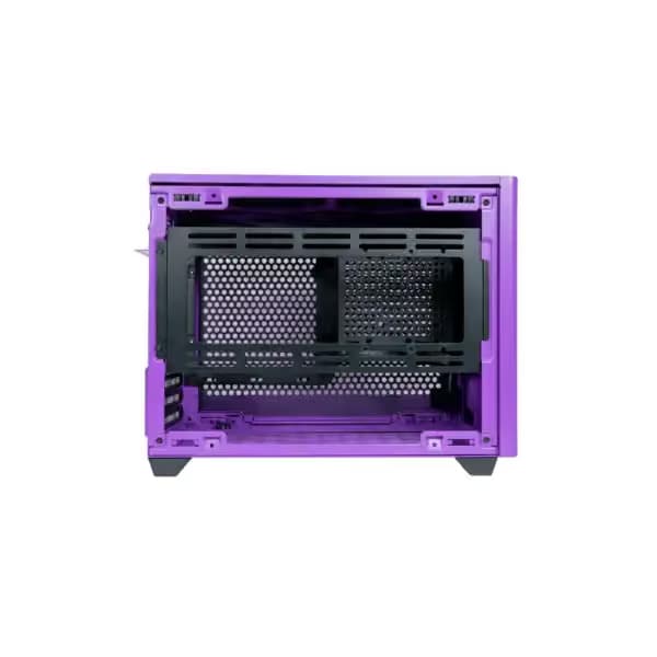 Cooler Master MasterBox NR200P Mini-ITX Desktop Purple with Steel Side Panel image