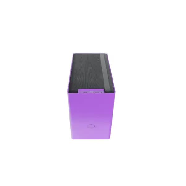 Cooler Master MasterBox NR200P Mini-ITX Desktop Purple with Steel Side Panel image
