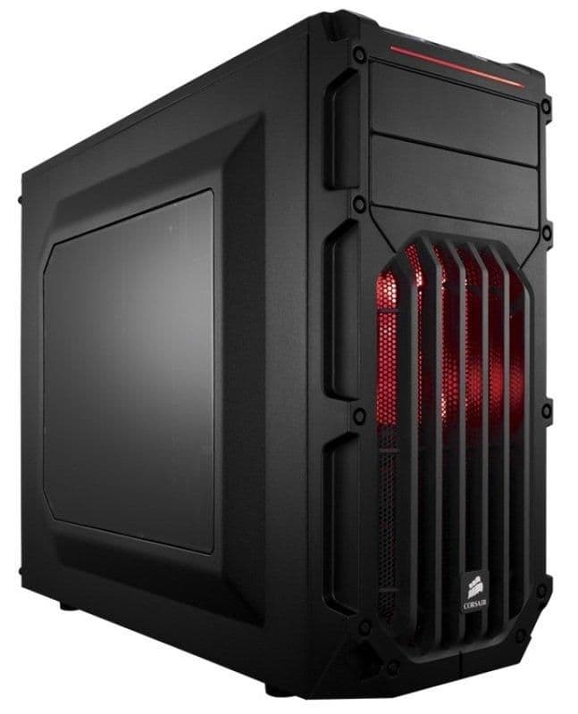 Corsair Carbide Series SPEC-03 ATX Mid Tower Black / Red Acrylic Side Panel image