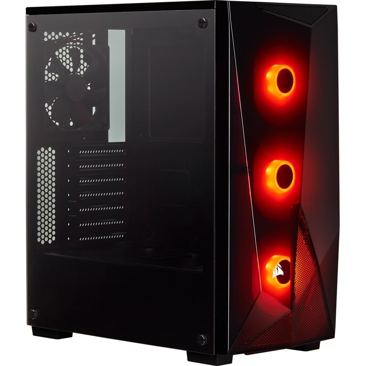 Corsair Carbide Series SPEC-DELTA RGB ATX Mid Tower Black Tempered Glass Side Panel image