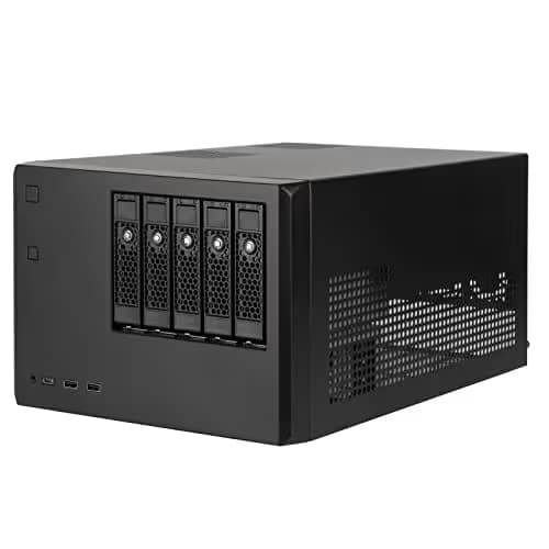 Silverstone CS351 Micro ATX Desktop Black with USB 3.2 Gen 2 Type-C and USB 3.2 Gen 1 Type-A main image