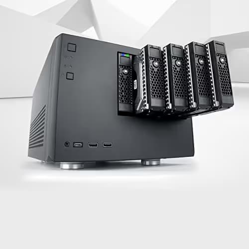 Silverstone CS351 Micro ATX Desktop Black with USB 3.2 Gen 2 Type-C and USB 3.2 Gen 1 Type-A image